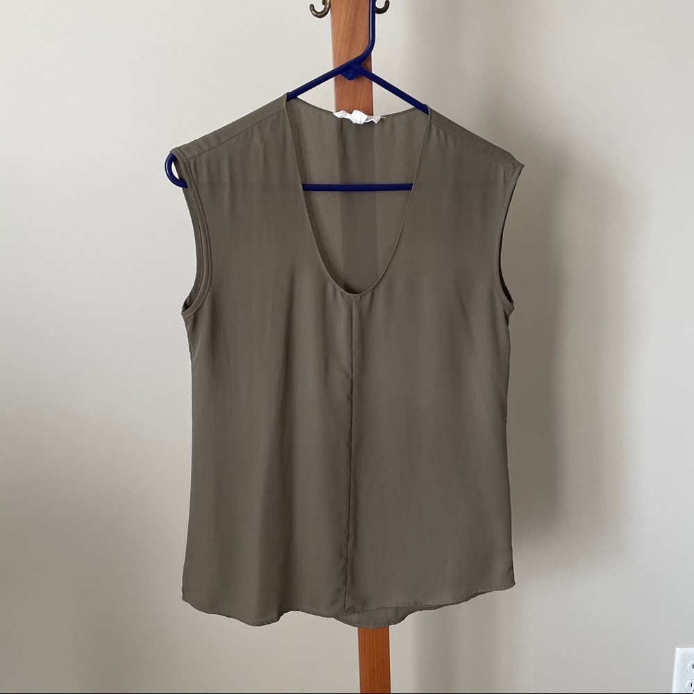 Hunter Green blouse